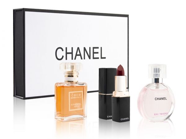 Set Chanel Coco Mademoiselle + Eau Tendre, 3 in 1 wholesale